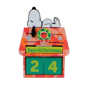 NWT. PEANUTS Snoopy Christmas Countdown Calendar